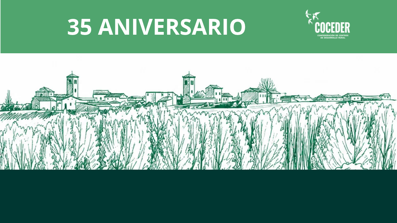 COCEDER celebra sus 35 años con una jornada  que recorre su trayectoria y aborda los retos de futuro del medio rural y del Tercer Sector