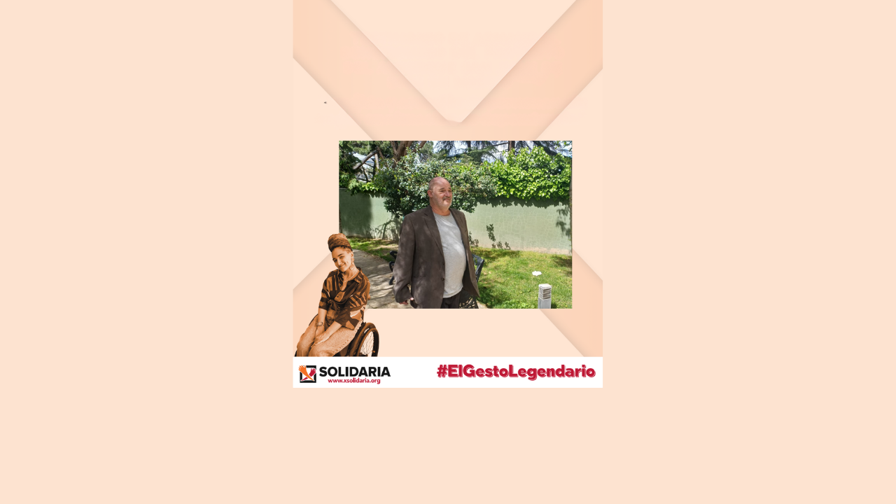 “He encontrado más que un techo: he encontrado la dignidad  de sentirme cuidado cuando mis fuerzas flaquean”  