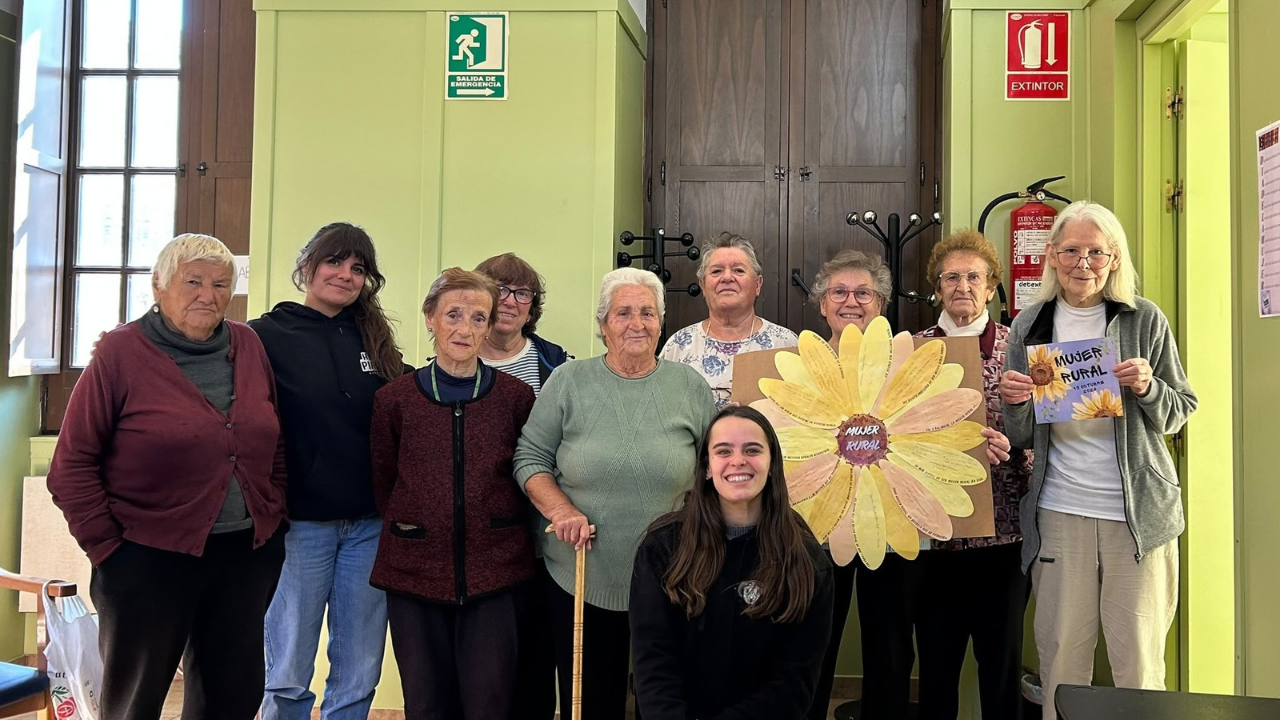 Un girasol para dar voz a las mujeres rurales 
