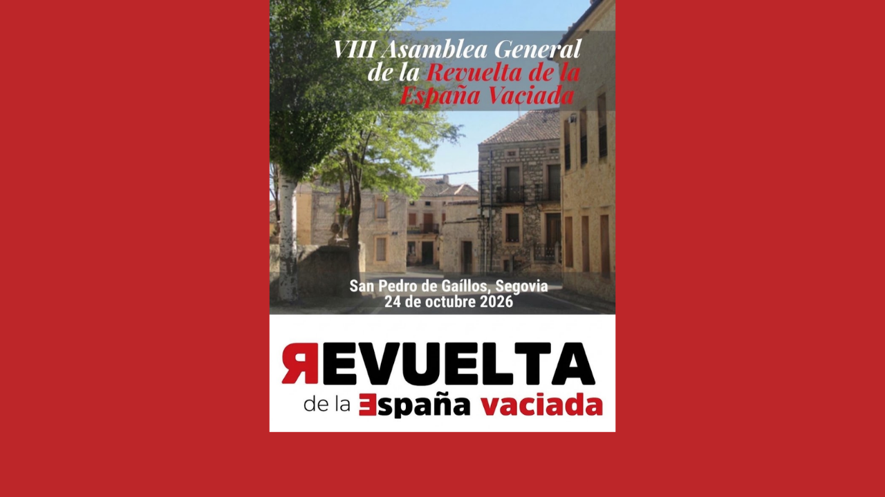 La Revuelta de la España Vaciada celebra su VIII Asamblea General en San Pedro de Gaíllos para seguir impulsando soluciones para el medio rural