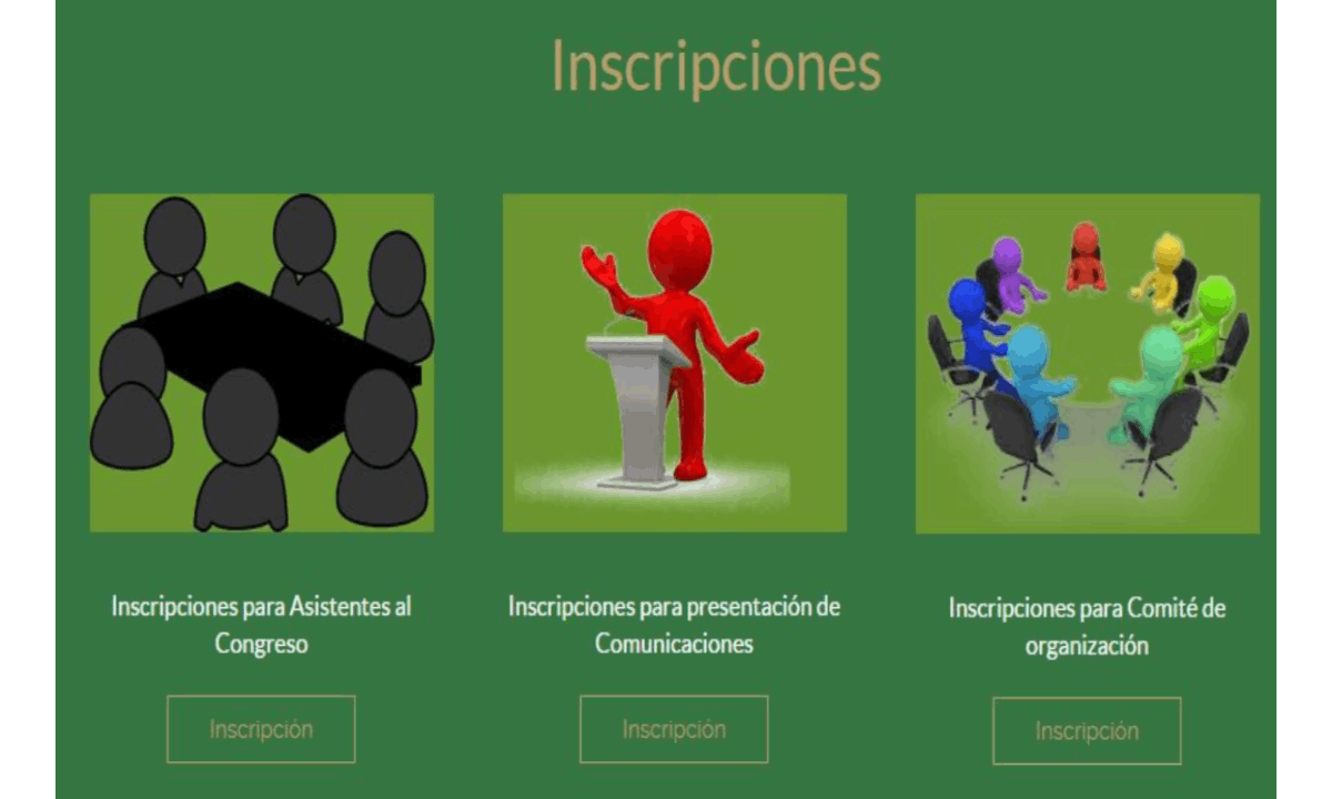 Inscripciones al Congreso