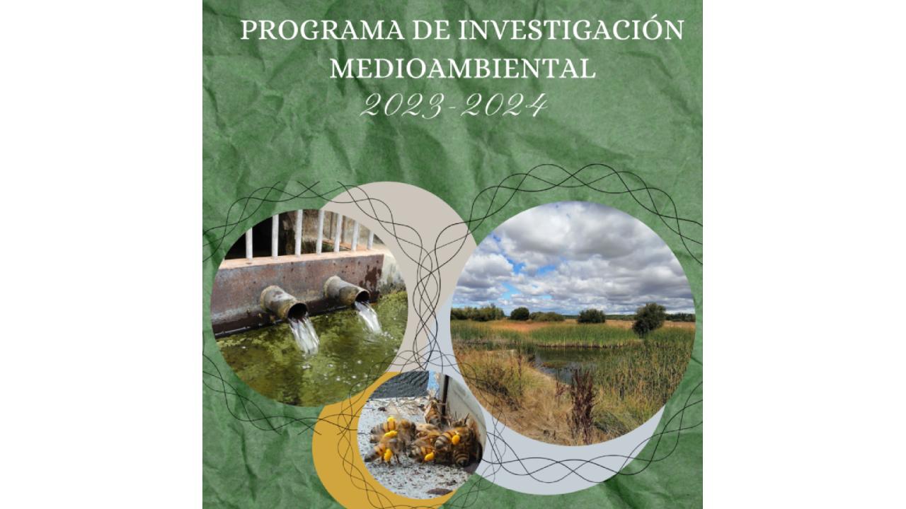 cartel del programa de investigación Medioambiental