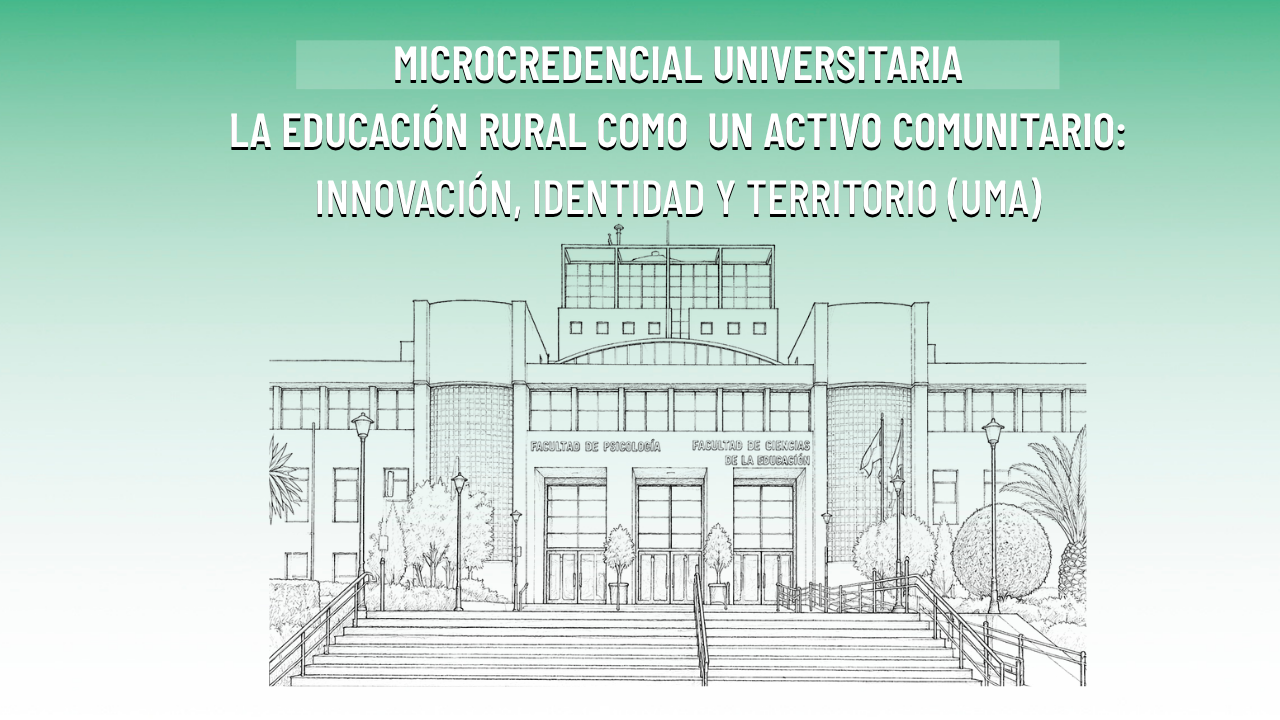 COCEDER y la Universidad de Málaga lanzan una microcredencial universitaria gratuita sobre la educación rural como un activo comunitario: innovación, identidad y territorio 