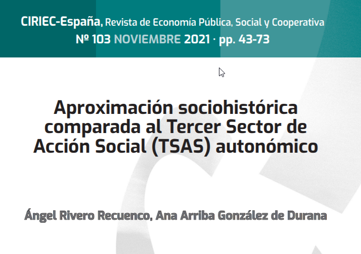 Aproximación sociohistórica comparada al Tercer Sector de Acción Social (TSAS)...