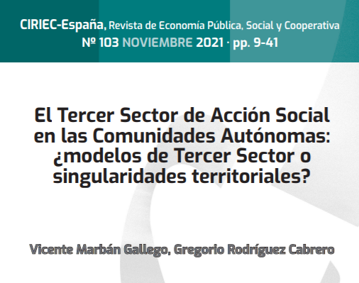 El Tercer Sector de Acción Social en las comunidades autónomas: ¿modelos de...
