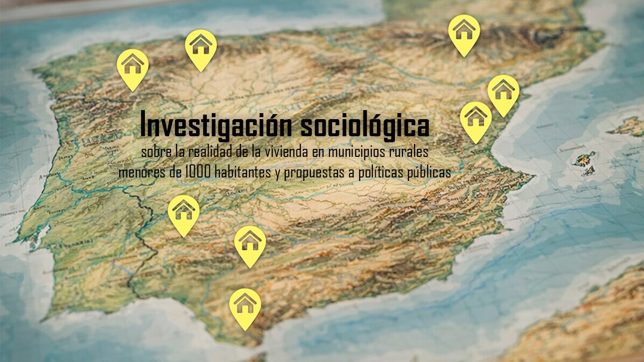 COCEDER promueve una investigación sociológica sobre la vivienda en municipios rurales menores de 1000 habitantes