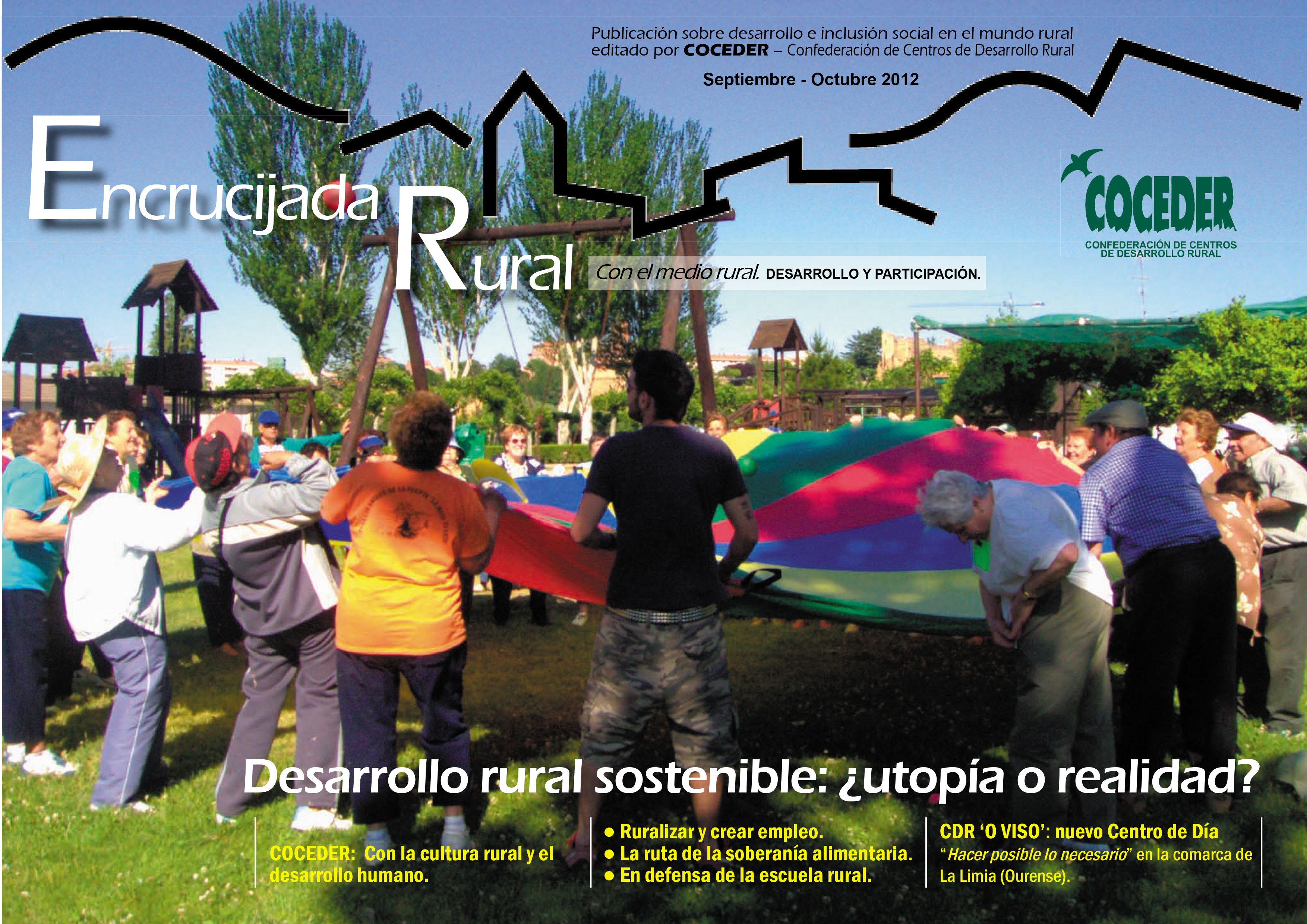 Portada de la revista Encrucijada Rural Octubre 2012
