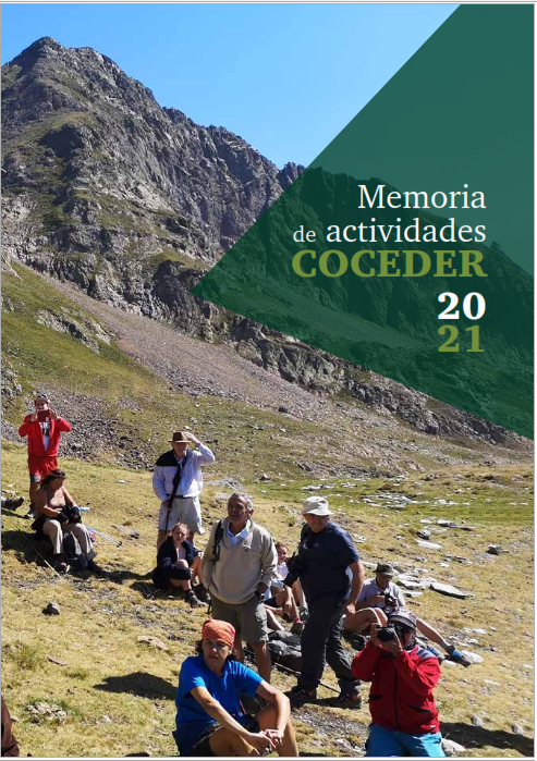 Portada de la memoria de Coceder de la memoria de 2021