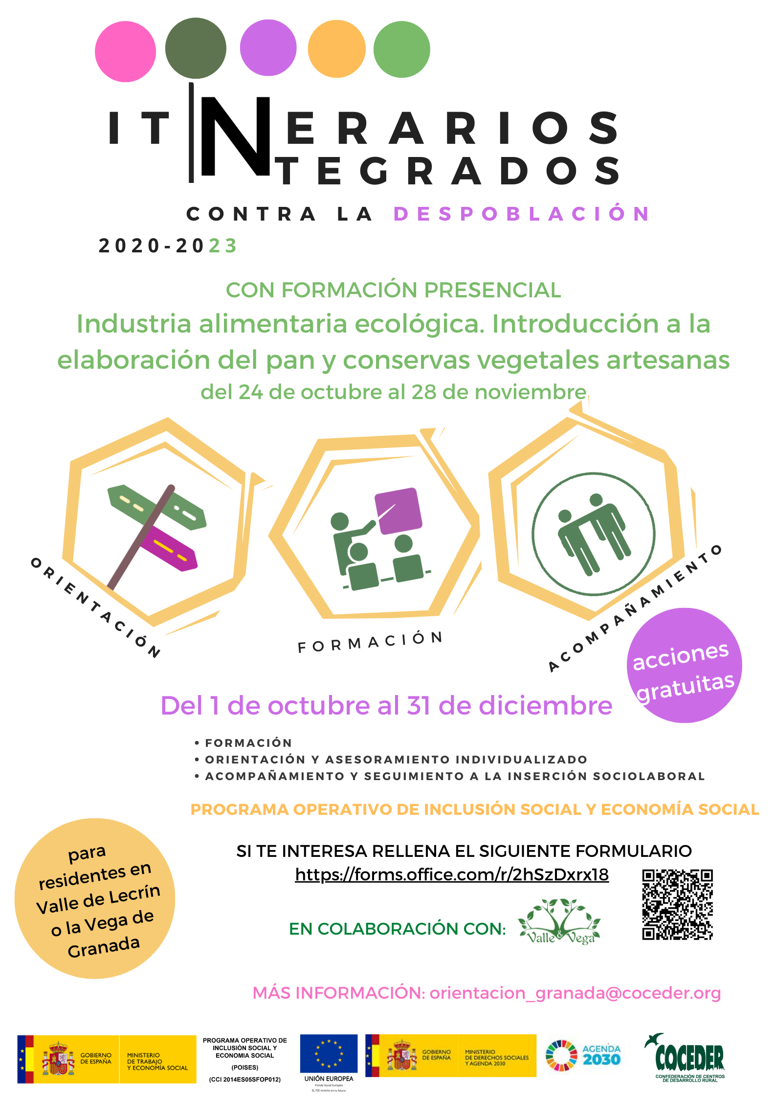 Un nuevo itinerario con formación en industria...