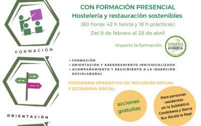 Un nuevo itinerario da comienzo en la Subbética Cordobesa con formación en hostelería